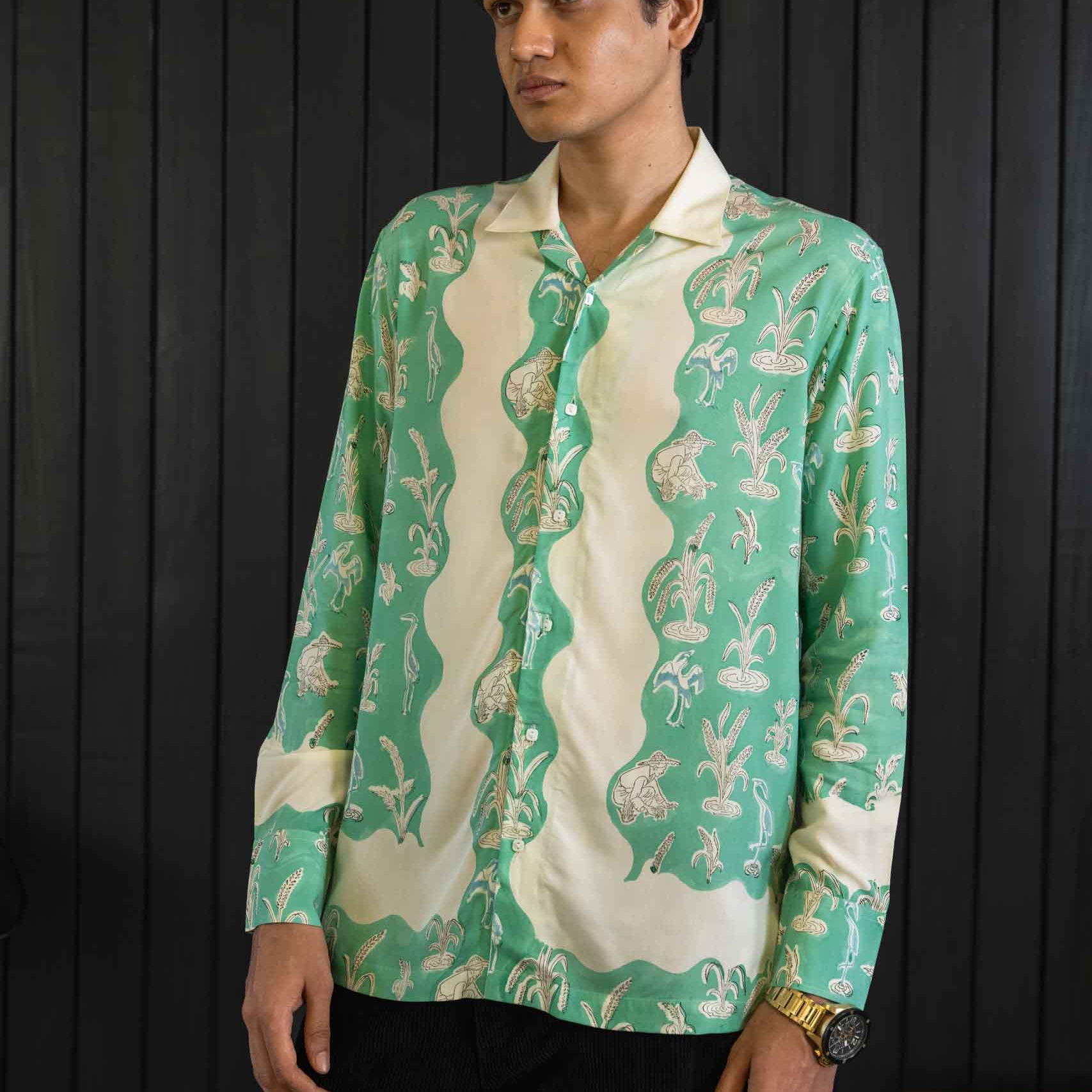 Paddy Shirt - Micro Modal | Camp Collar | Full Sleeves
