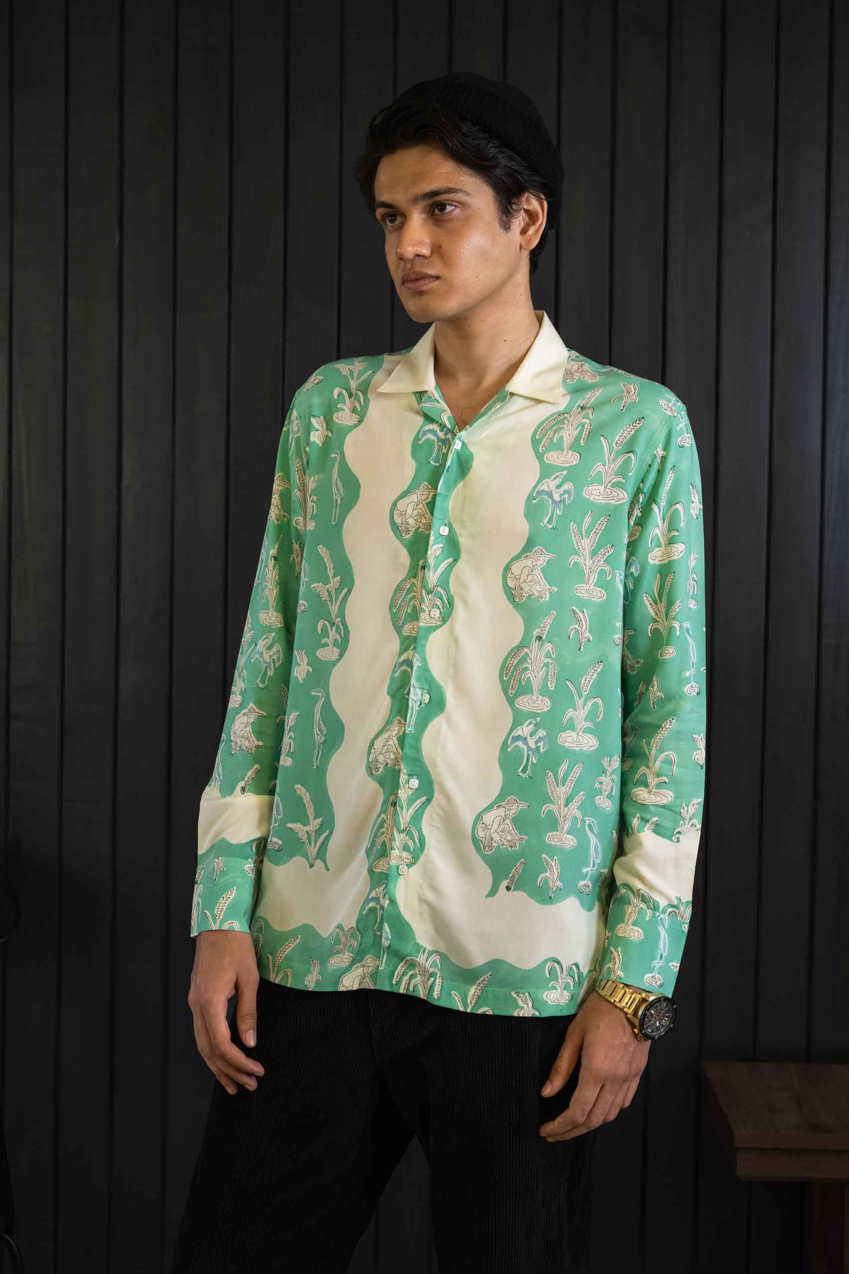 Paddy Shirt - Micro Modal | Camp Collar | Full Sleeves