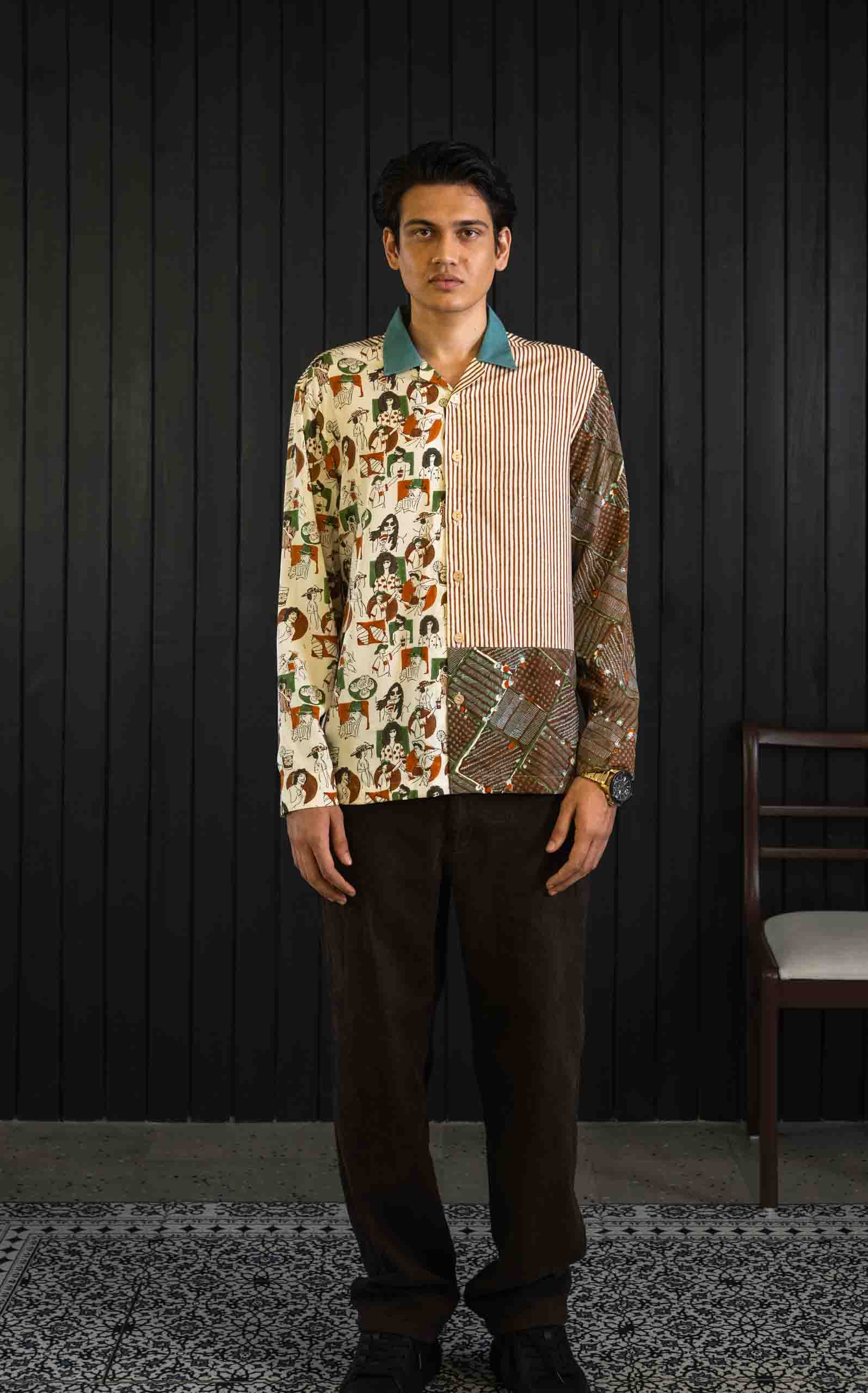 Friends Shirt - Micro Modal | Camp Collar | Long Sleeves
