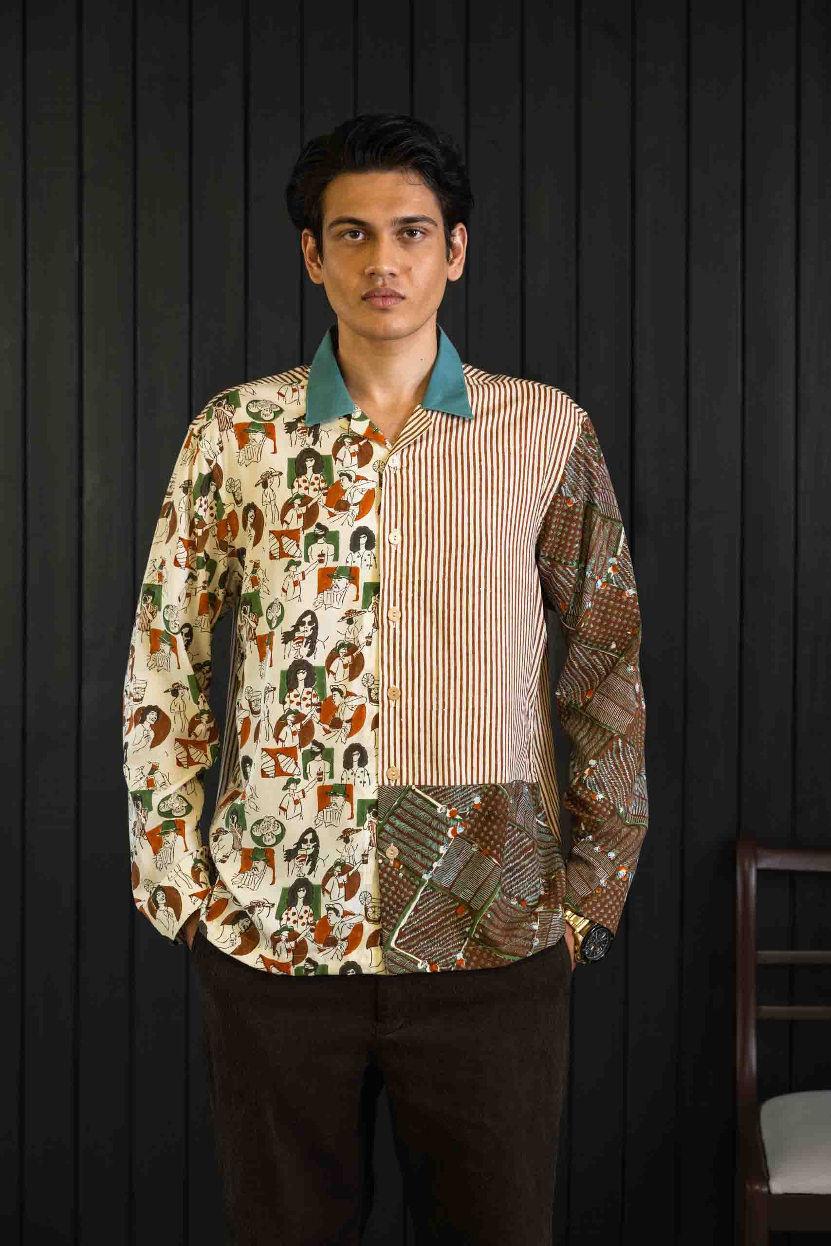 Friends Shirt - Micro Modal | Camp Collar | Long Sleeves