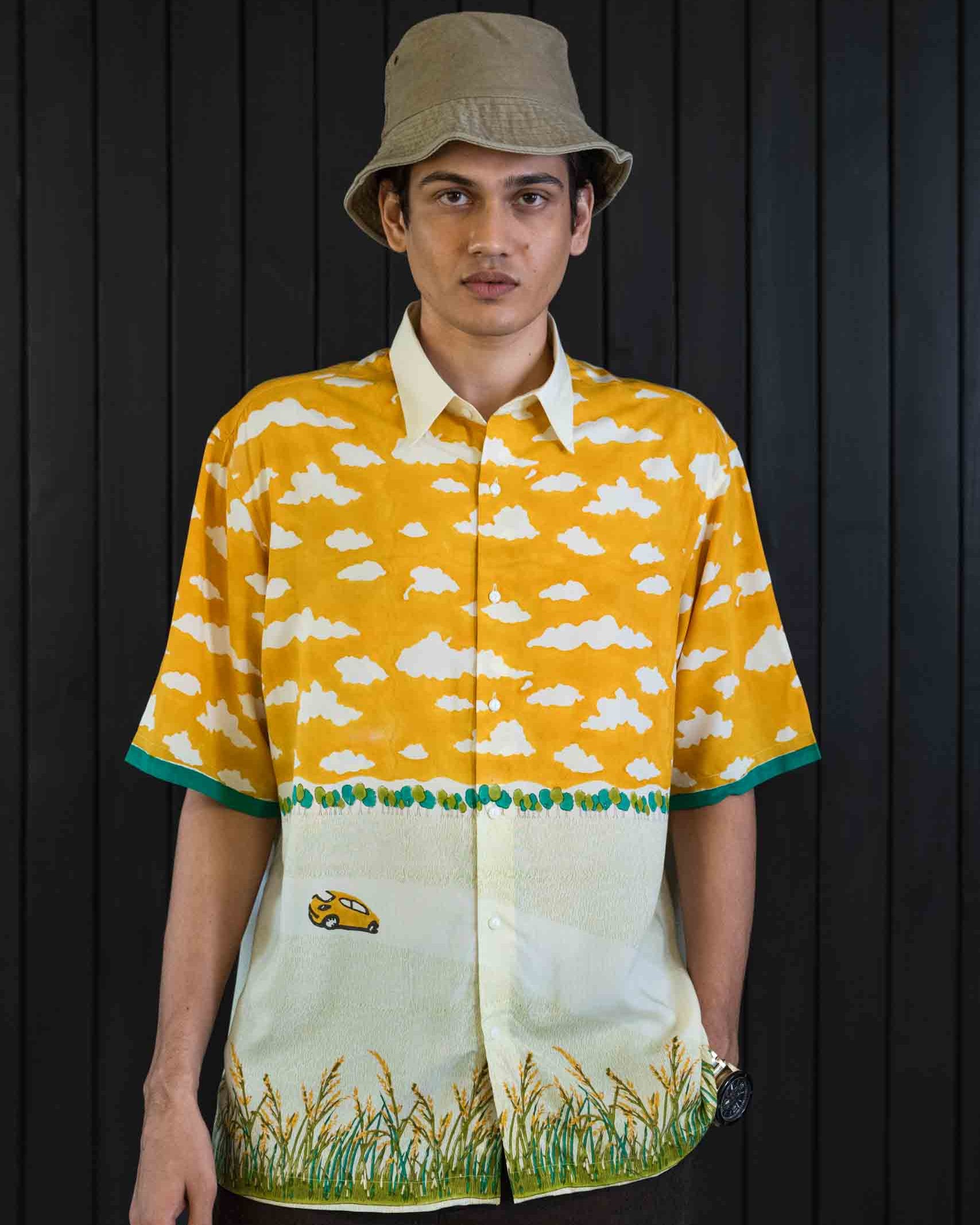 Golden Mile Shirt - Micro Modal | Spread Collar | Short Sleeves