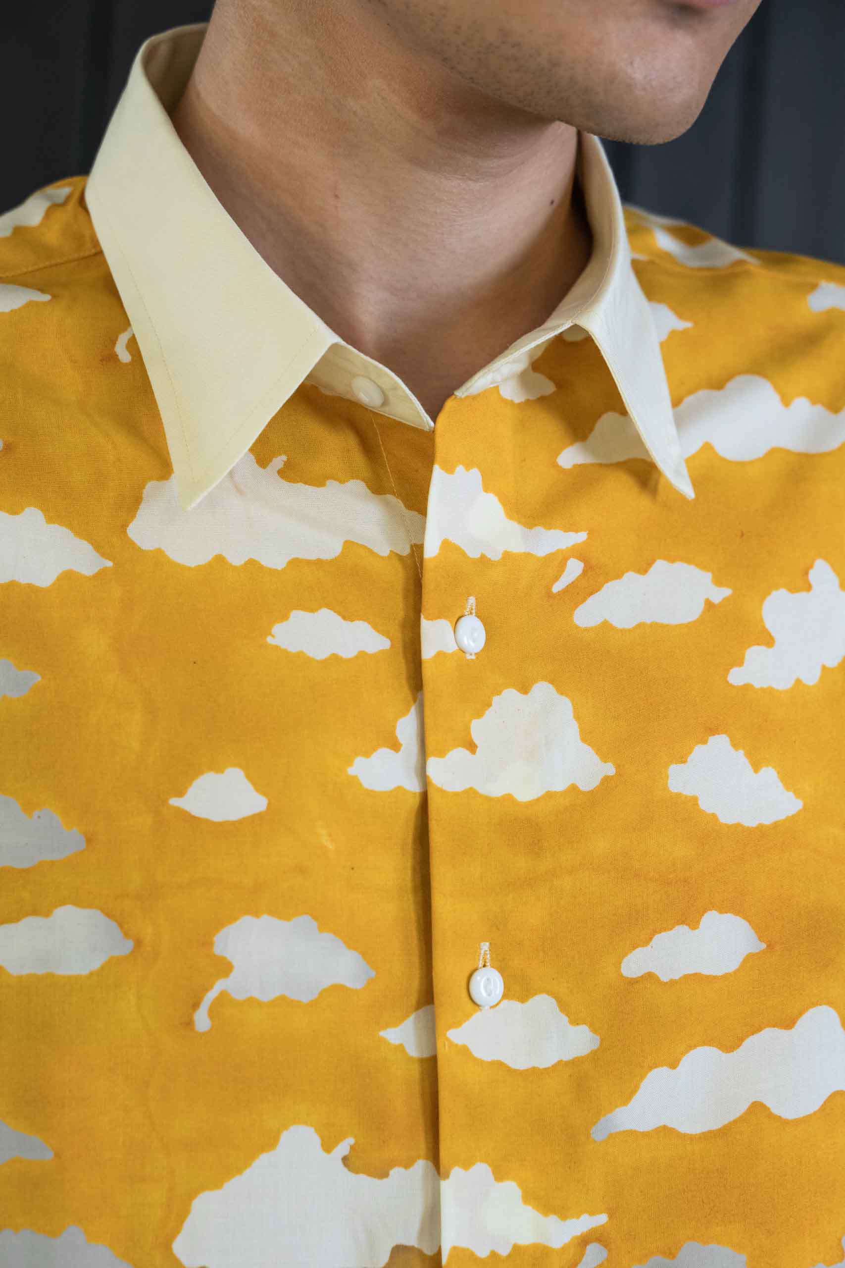 Golden Mile Shirt - Micro Modal | Spread Collar | Short Sleeves