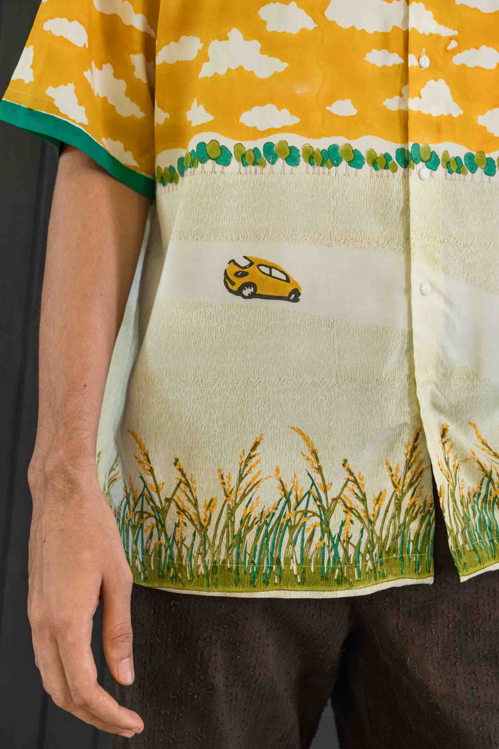 Golden Mile Shirt - Micro Modal | Spread Collar | Short Sleeves