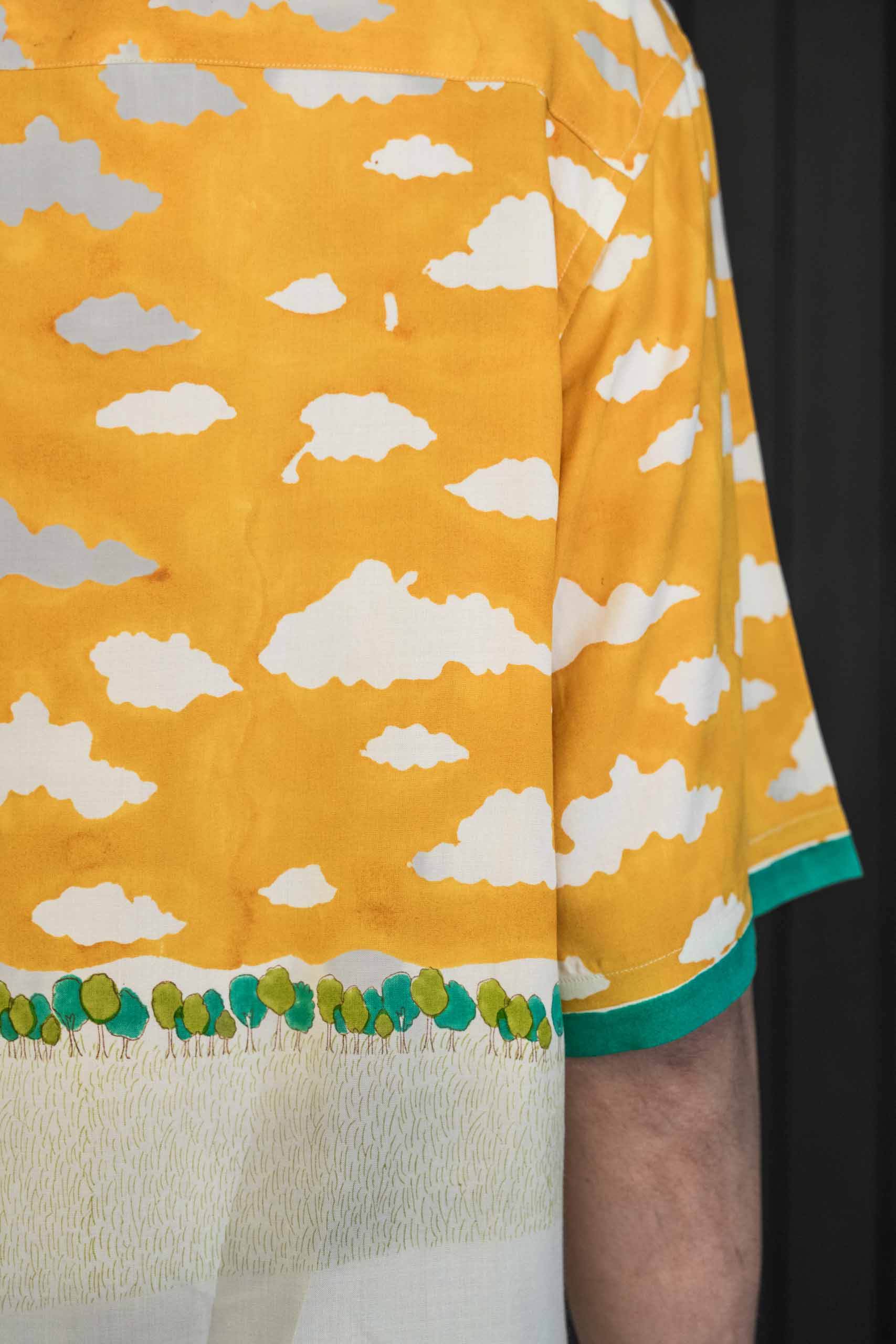 Golden Mile Shirt - Micro Modal | Spread Collar | Short Sleeves