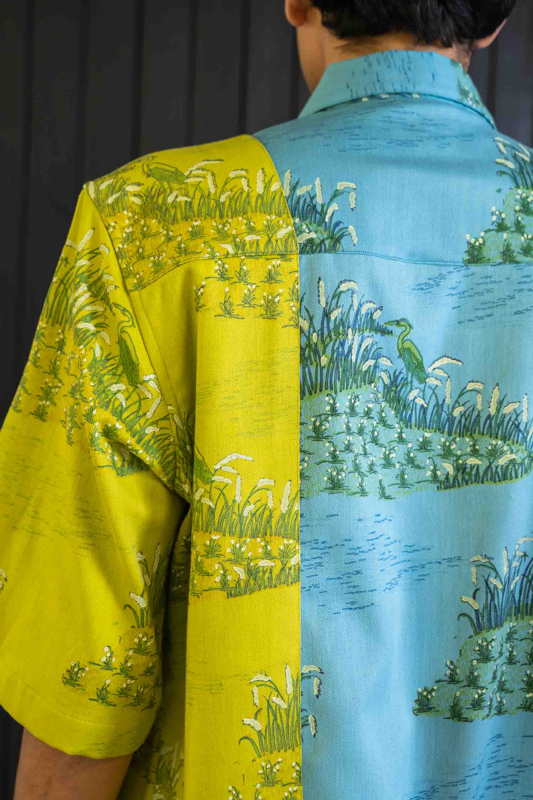 Wanderlust Blazer Shirt - Herringbone | Short Sleeves