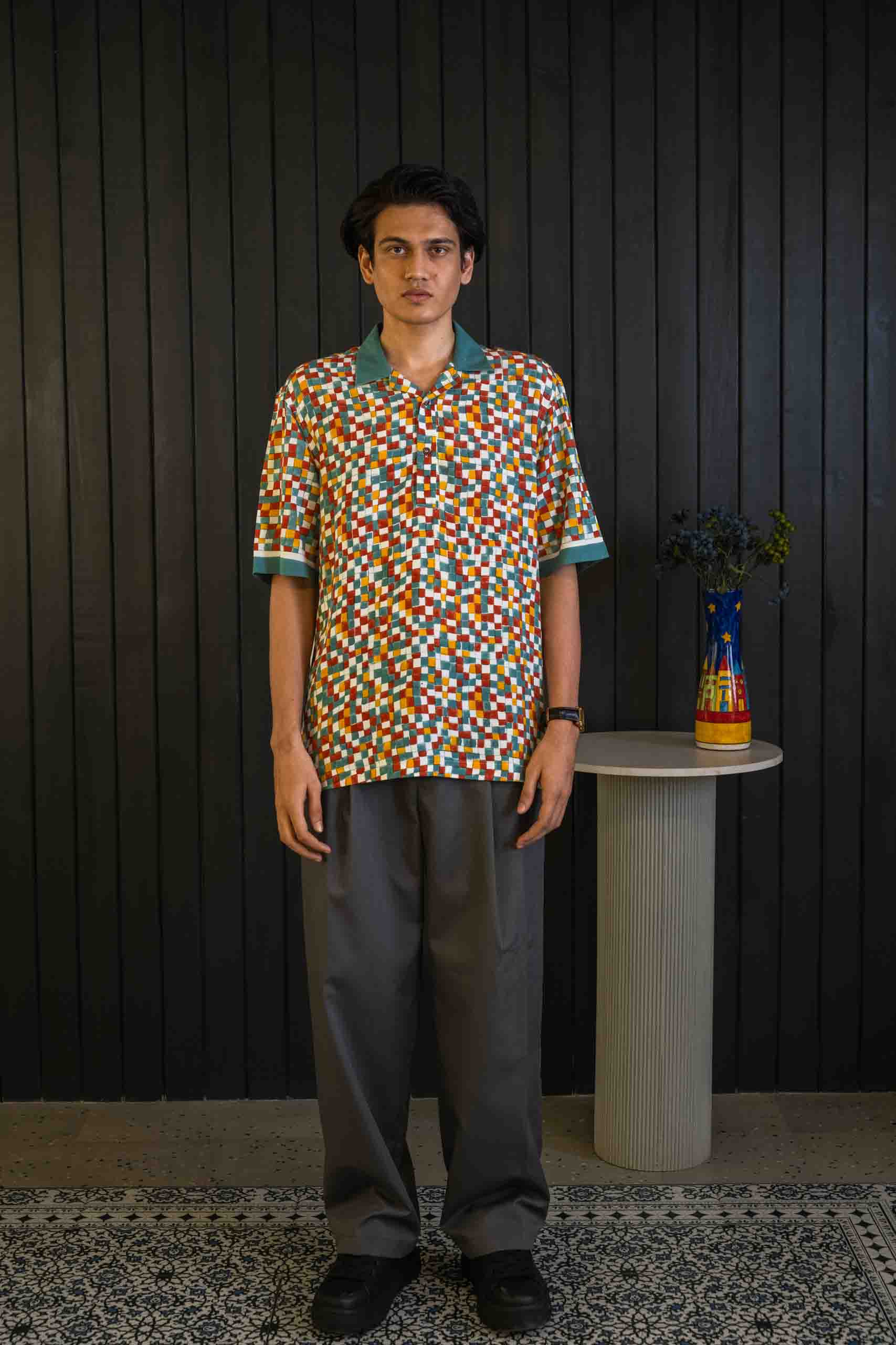 Crossroads Shirt - Micro Modal | Camp Collar | Polo Placket | Short Sleeves