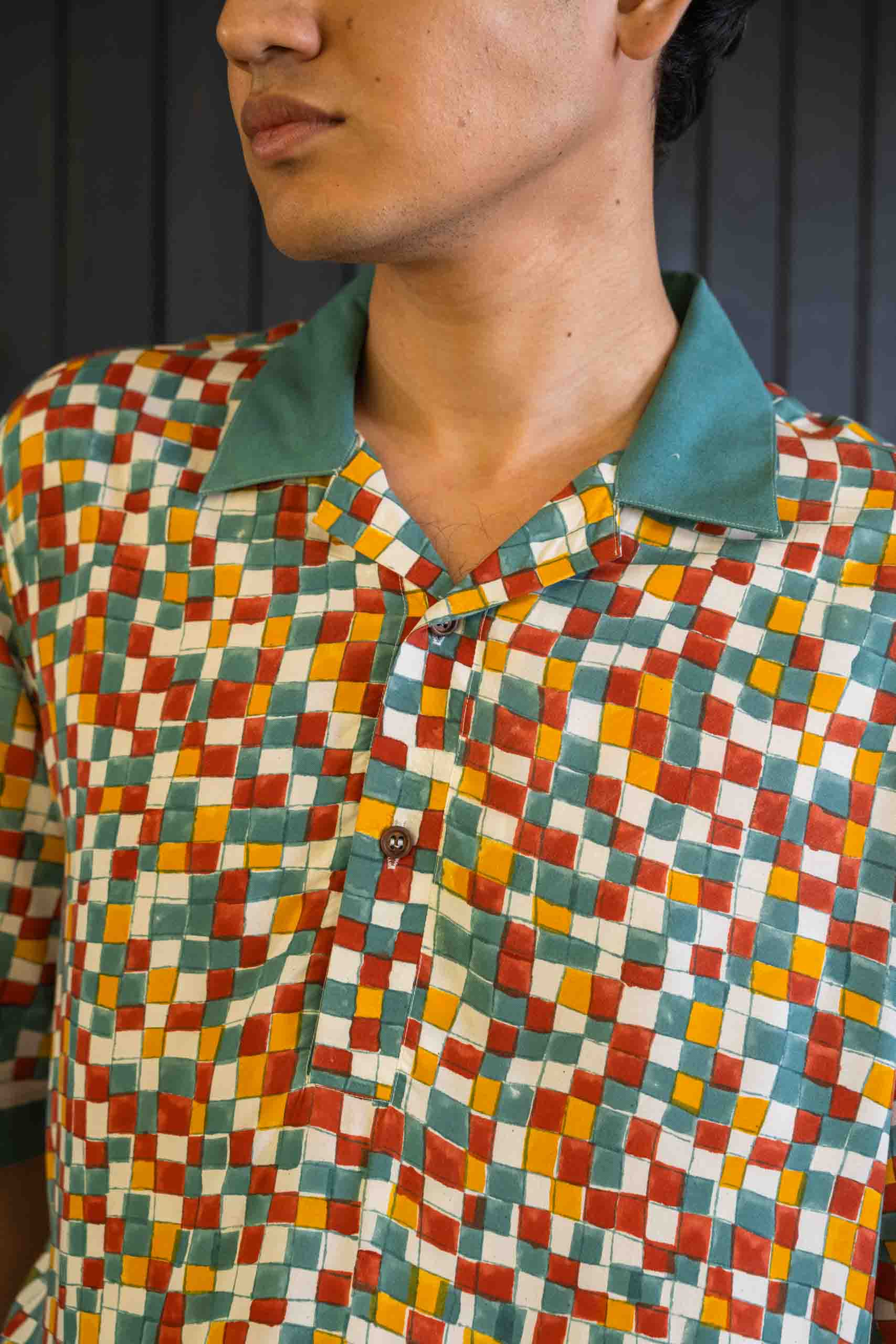 Crossroads Shirt - Micro Modal | Camp Collar | Polo Placket | Short Sleeves