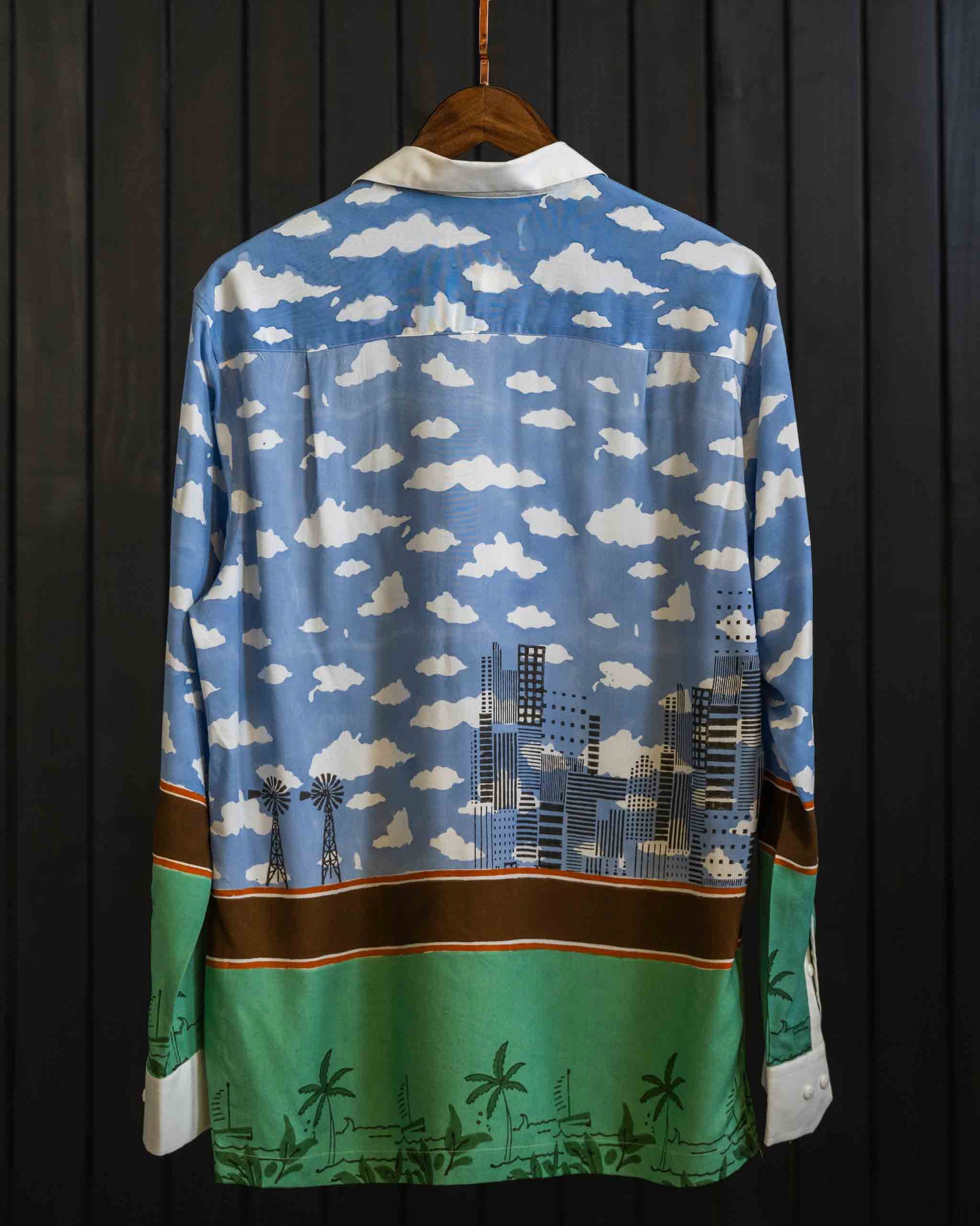 Skyline Shirt - Micro Modal | Half Placket | Camp Collar | Full Sleeves