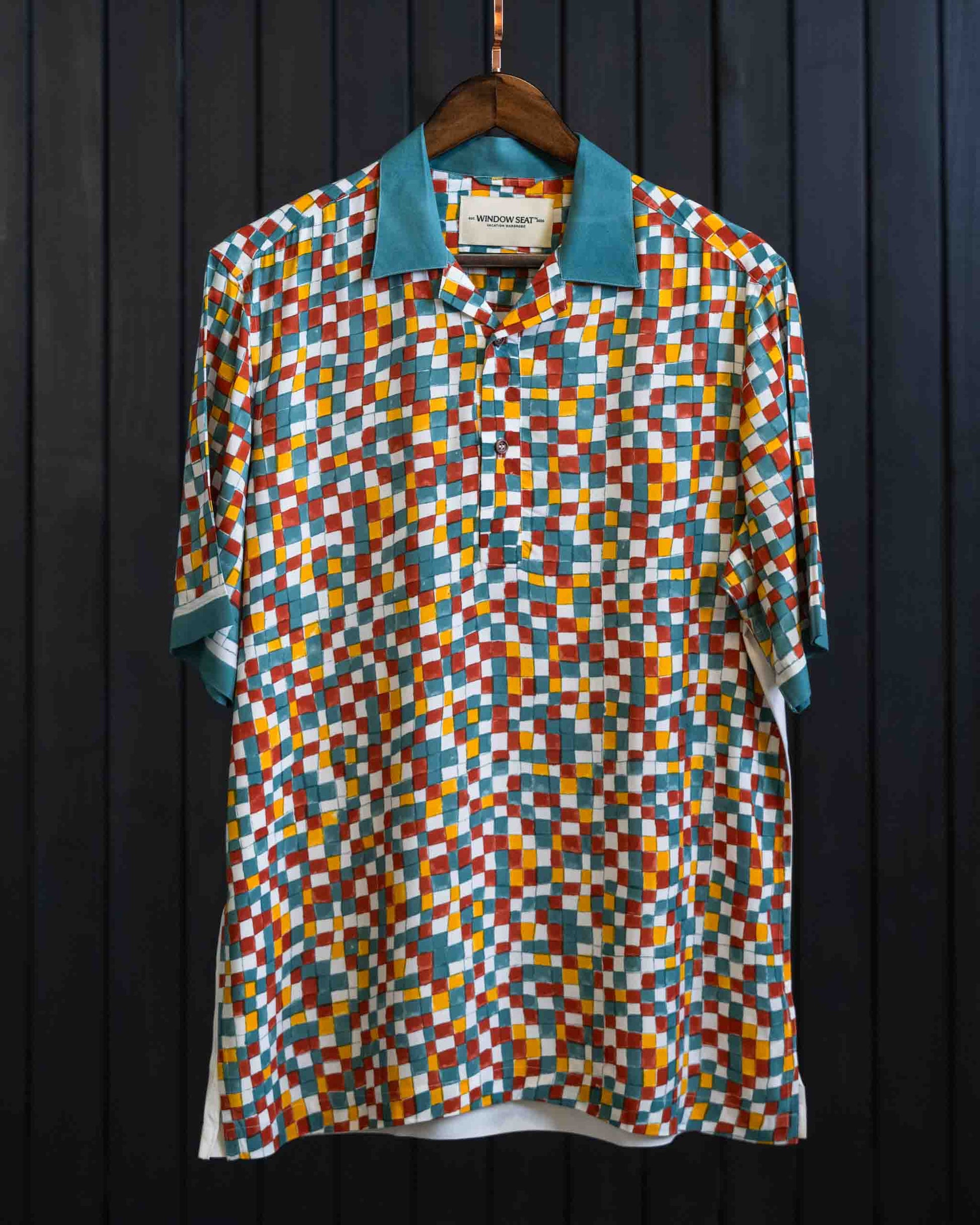 Crossroads Shirt - Micro Modal | Camp Collar | Polo Placket | Short Sleeves