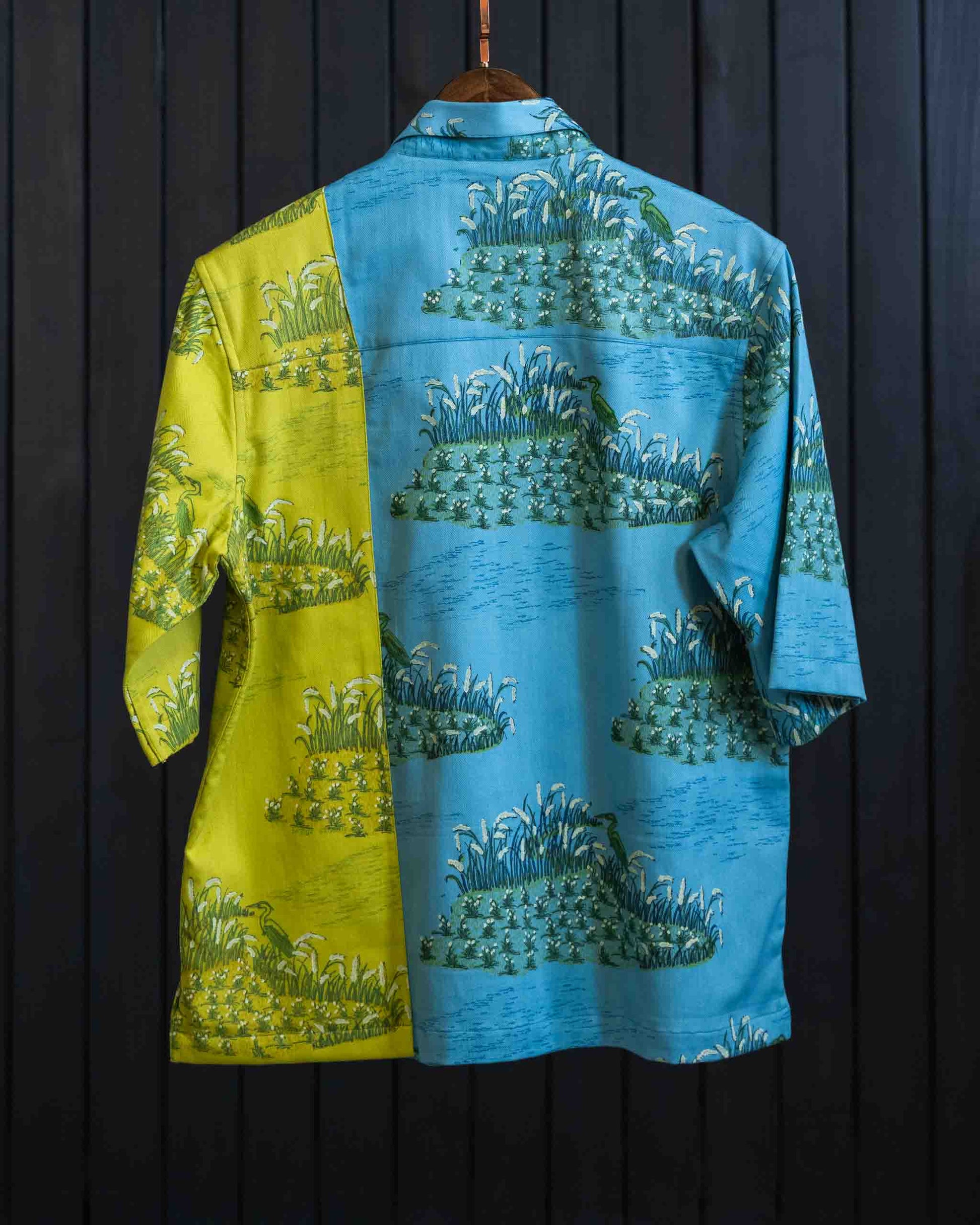 Wanderlust Blazer Shirt - Herringbone | Short Sleeves