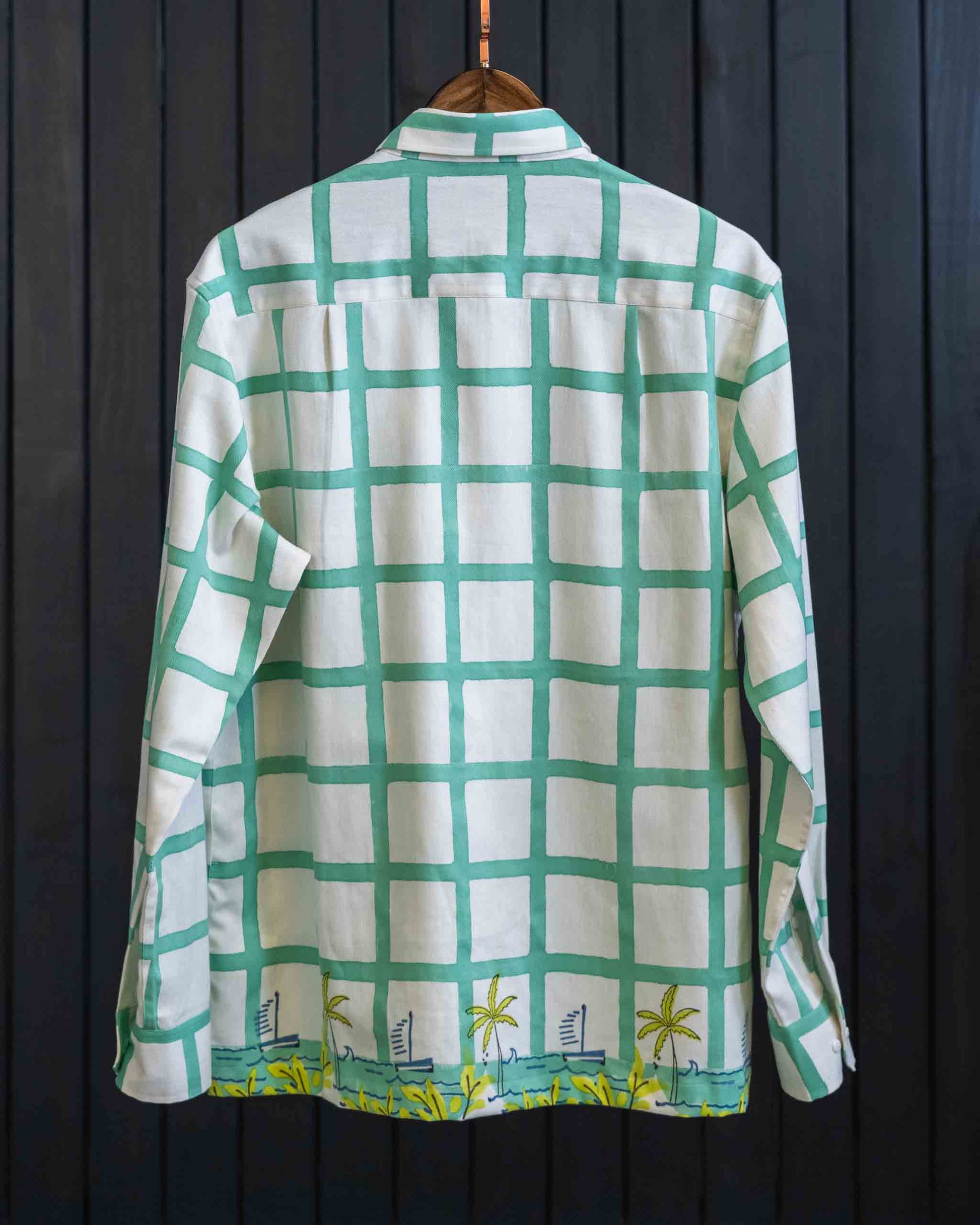 Coastline Shacket - Herringbone | Classic Collar | Long Sleeves